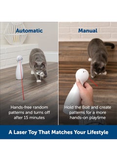PetSafe Bolt Automatic, Interactive Laser Cat Toy  Adjustable Laser With Random Patterns  - Image 4