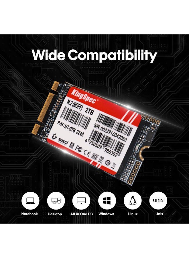 KingSpec M.2 SSD 2242 NGFF 128GB Internal Solid State Drive SATA 6Gb/s(128gb) ? - Image 3