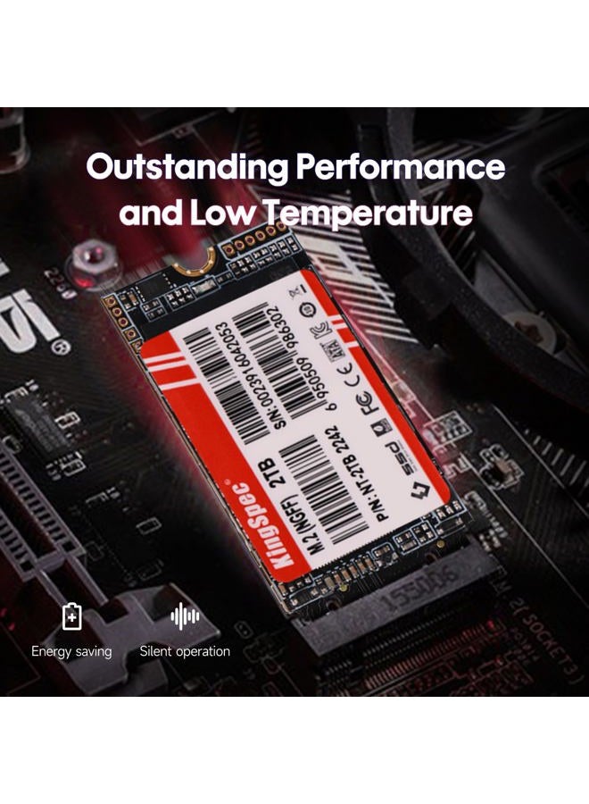 KingSpec M.2 SSD 2242 NGFF 128GB Internal Solid State Drive SATA 6Gb/s(128gb) ? - Image 5