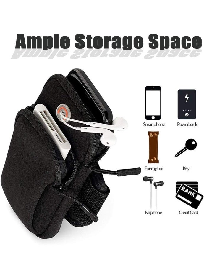Phone Arm Band Holder For Gym And Running, Adjustable Sports Armband Phone Pouch For iPhone, Samsung Galaxy And LG Smartphones - Image 5