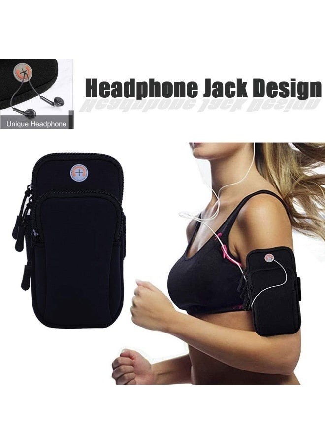 Phone Arm Band Holder For Gym And Running, Adjustable Sports Armband Phone Pouch For iPhone, Samsung Galaxy And LG Smartphones - Image 2