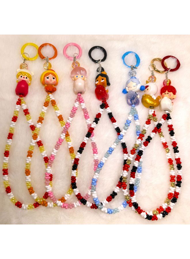 Authentic Bubblemart Koi Series Peanut Beads With Cute Grains Mobile Phone Anti-Lost Device Acrylic Material Customization Not Available-Specifications Support Image Upload:Koi Dimoo - Image 2