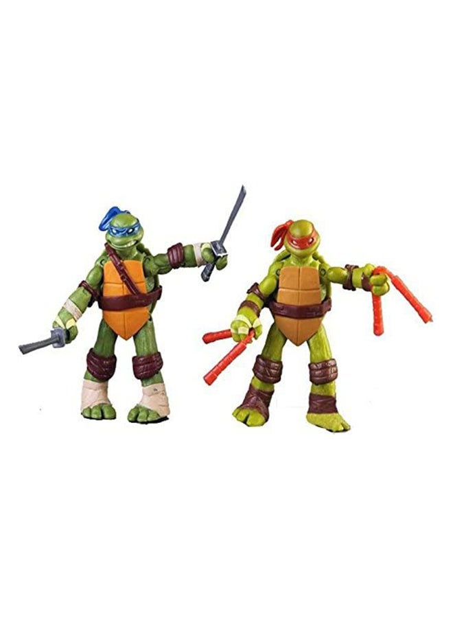 QiaoKai 4-Piece Mutant Ninja Turtles Realistic Appeal Collectible Action Figure Set 12cm - Image 3