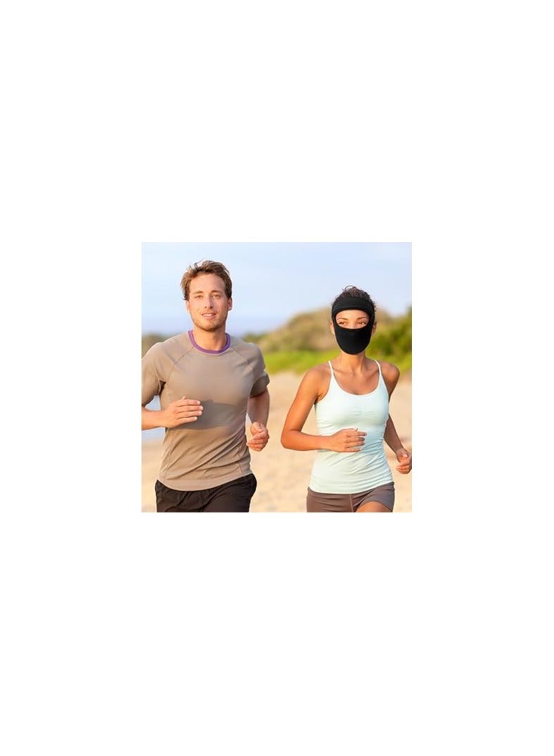 SOLARAE Ice Silk Full Face Mask, 3 Pcs Sunscreen Face Veil UV Protection Hats, Women UV Protection Sun Shade Hats Summer, Cycling Cap, Wide Brim Fishing Hat, Outdoor Sun Protection Hat, for Cycling, Fishing - Image 4