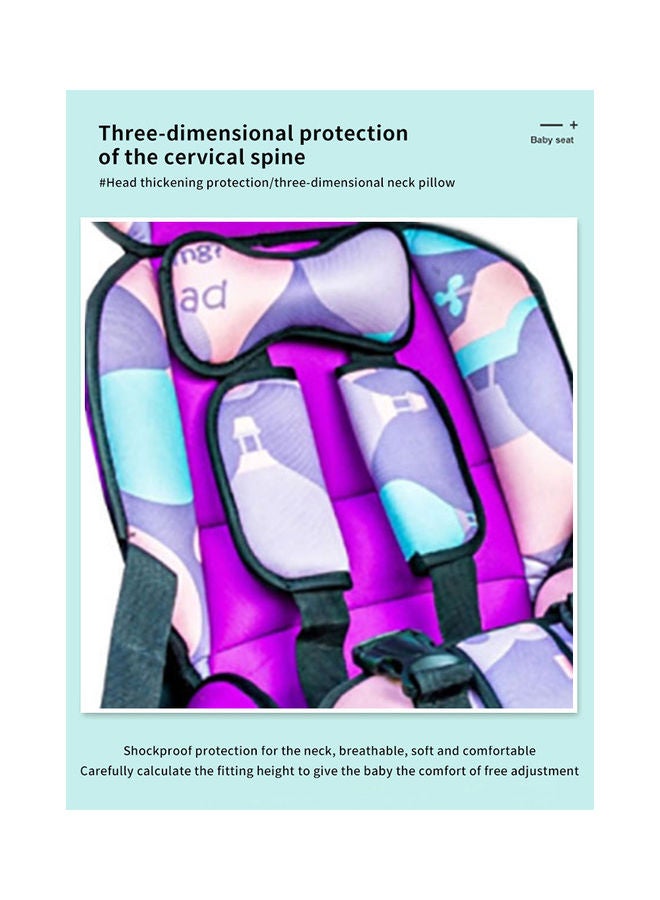 Kidle Portable Child Car Safety Chair With Five Point Belt 9-12 Months - Image 5