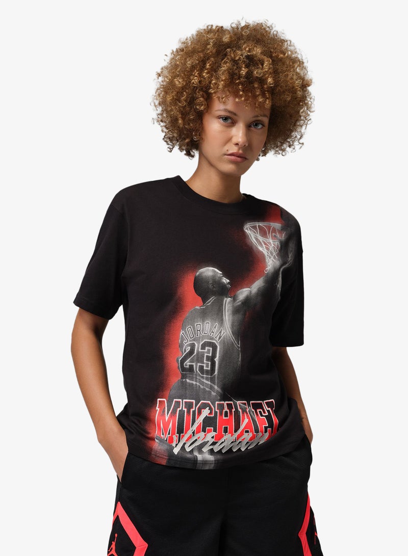 Jordan Sport Dri-Fit Heritage Graphic T-Shirt - Image 1