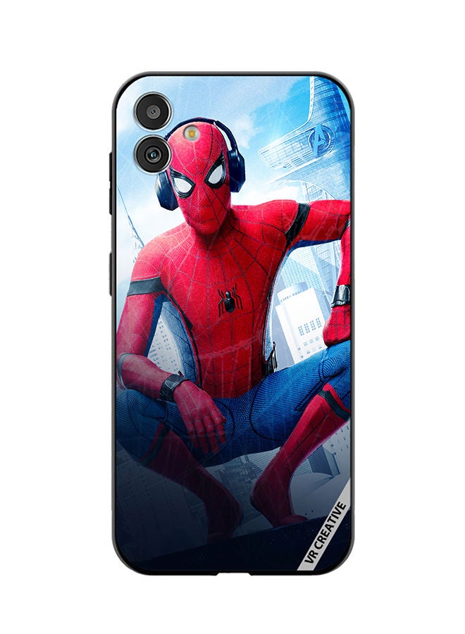 VR CREATIVE Protective Case Cover For Samsung Galaxy M13 5G Spiderman Design Multicolour - Image 1