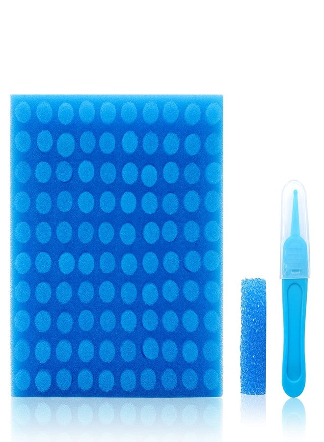 POPYJAN Nasal Aspirator Hygiene Filters 100PCS, Replacement for NoseFrida Nasal Aspirator Filters Safe Environmental, BPA, Phthalate & Latex-Free (100 Count +Tweezer) - Image 1