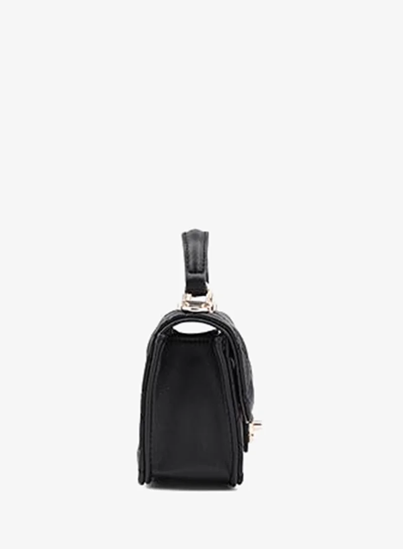 Cuple Black Tween Girls Quilted Top Handle Bag for Women | Best Price UAE