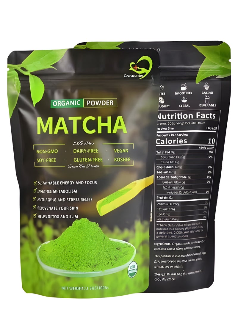 MATCHA - Pure Matcha Powder, Organic Matcha Green Tea, Japanese Matcha green tea 100gm, Support healthy and active lifestyle - Image 1