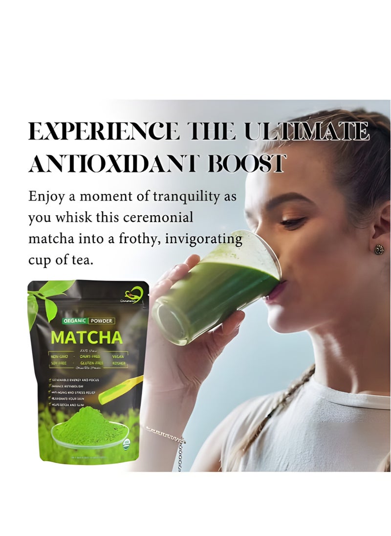 MATCHA - Pure Matcha Powder, Organic Matcha Green Tea, Japanese Matcha green tea 100gm, Support healthy and active lifestyle - Image 1