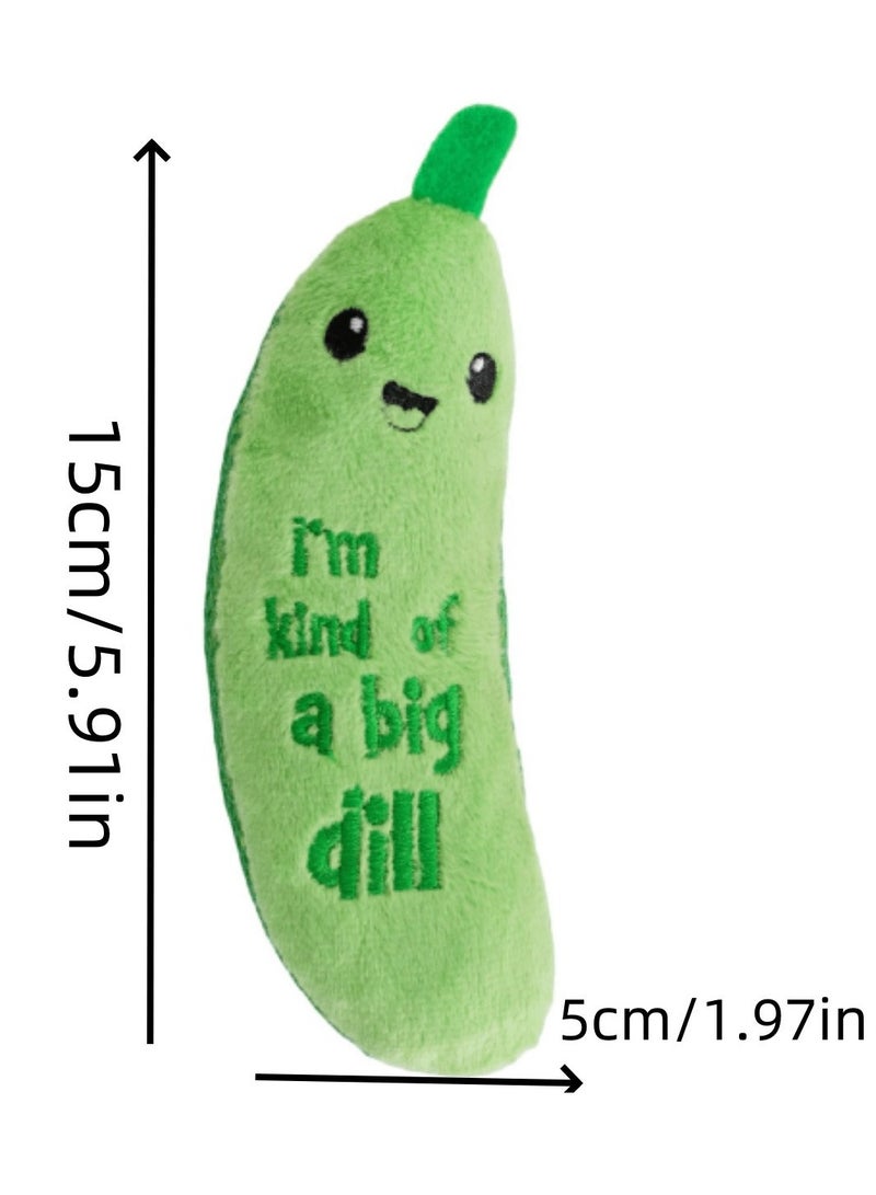 general Crunchy Pickle Kicker Dental Catnip Cat Toy - Image 3