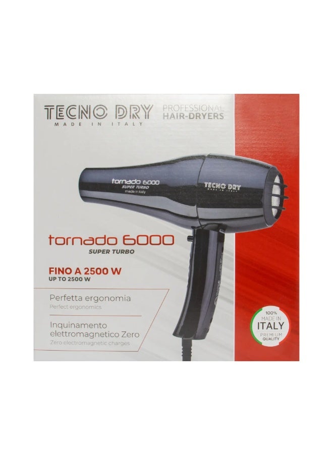 تكنو دراي  مجفف شعر ذو اللون الاسود سوبر تربو 6000 - Image 5