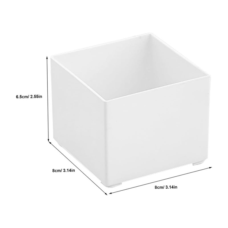 Plastic Desktop Notepad Holder Organizer with Compartments for Office School Memo Papers Storage Box - Image 3