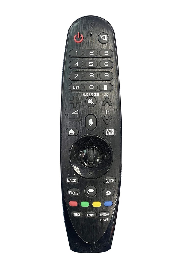 ELTRAZONE Replacement Voice Bluetooth Remote for AN-MR650A 2017 Magic Remote | Compatible with LG Smart TVs | Not for AN-MR650 | Voice & Pointer Control | Netflix, Prime Video, & LG Hot Keys Included - Image 3