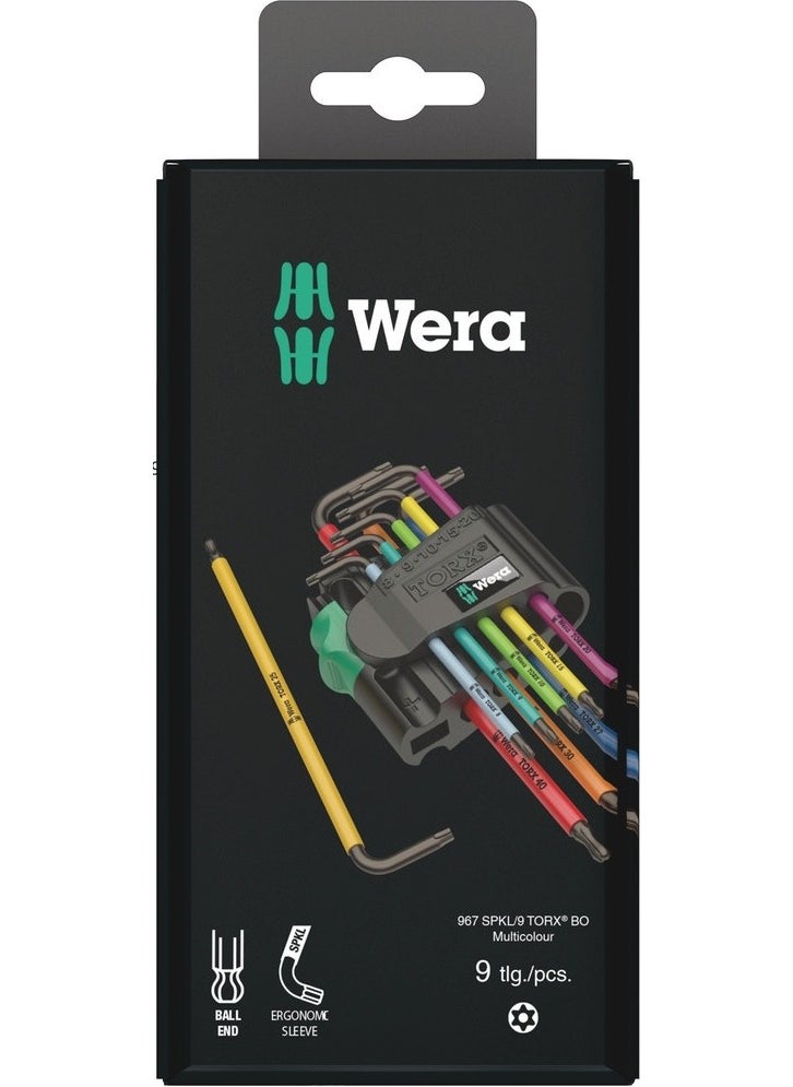 Wera 967 Spkl/9 Tork Bo Sb Hexagon Set 05073599001  - Image 1