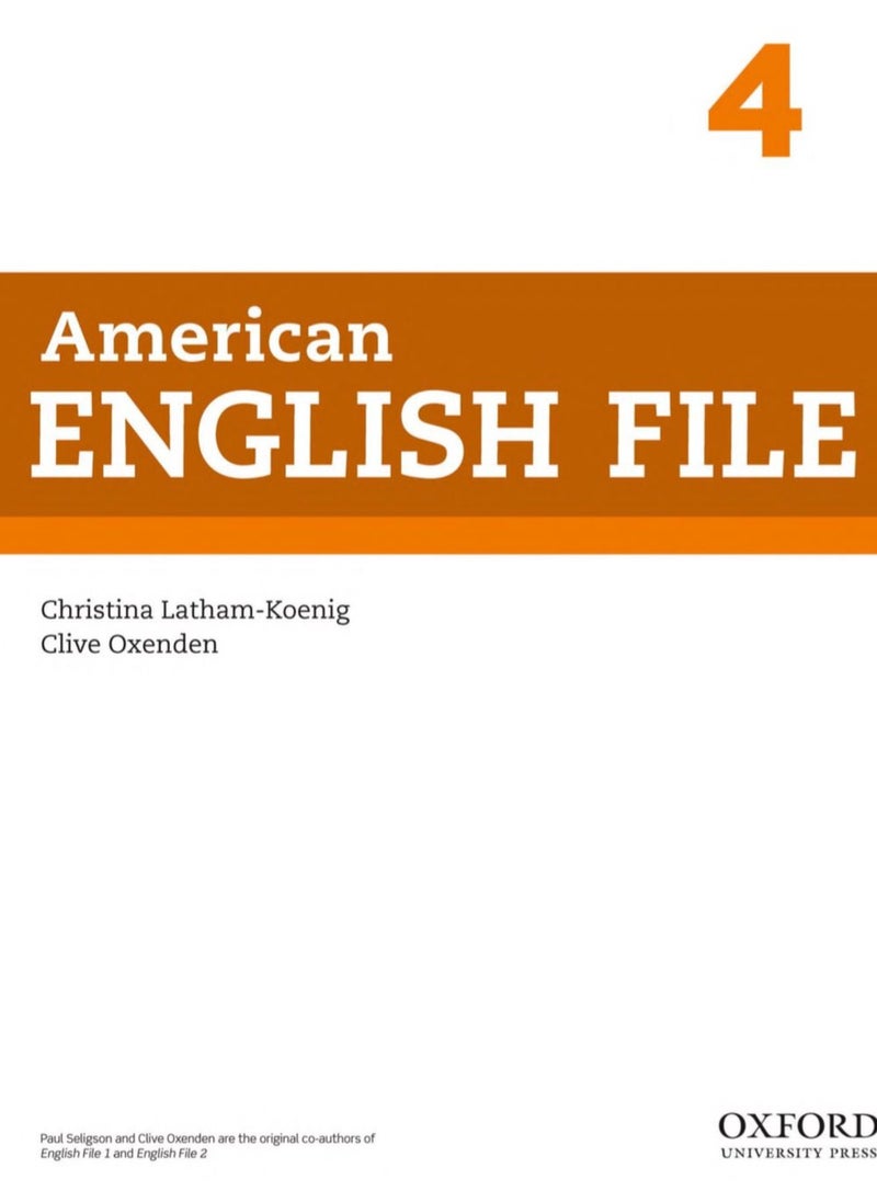 American English File 4  - Image 2