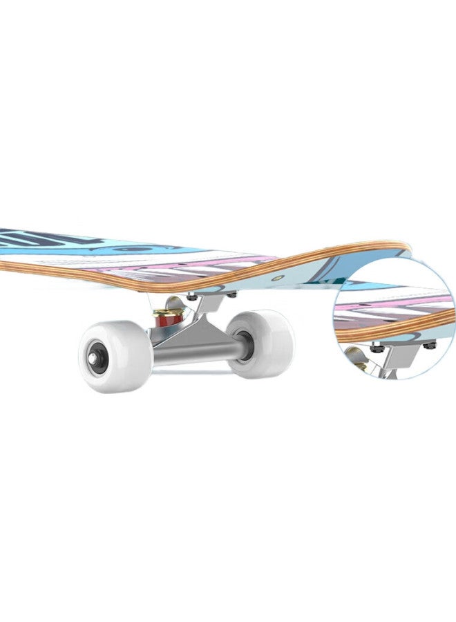 sway Professional Skateboard, Four-Wheel Double-Warped, Children'S Skateboard, Adult And Youth, Male And Female, Beginner, Street Cruising, Kh22Bs - Image 3