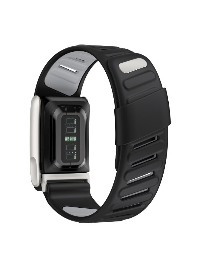 TEMPO SportFlex Silicone Strap for WHOOP 5.0 Life /MG – ECG Compatible, Waterproof & Sweatproof Band with U Shaped Connector - Premium Fitness Accessory | NOT for Gen 4  - Image 2