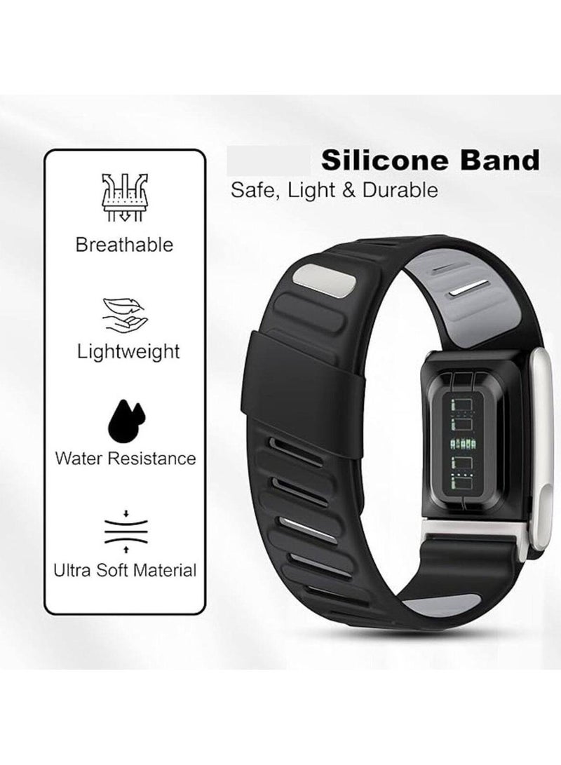 TEMPO SportFlex Silicone Strap for WHOOP 5.0 Life /MG – ECG Compatible, Waterproof & Sweatproof Band with U Shaped Connector - Premium Fitness Accessory | NOT for Gen 4 - Image 2