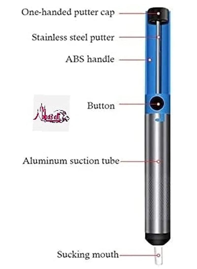 ABBASALI Professional Pump Suction Tin Gun Soldering Sucker Pen Removal Vacuum Soldering solder Welding Hand Tools - Image 2
