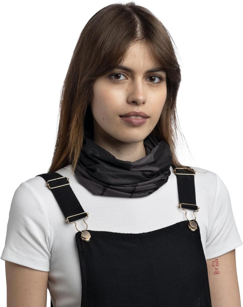 Buff Coolnet UV Multifunctional Scarf in Graphite Gray - Image 3