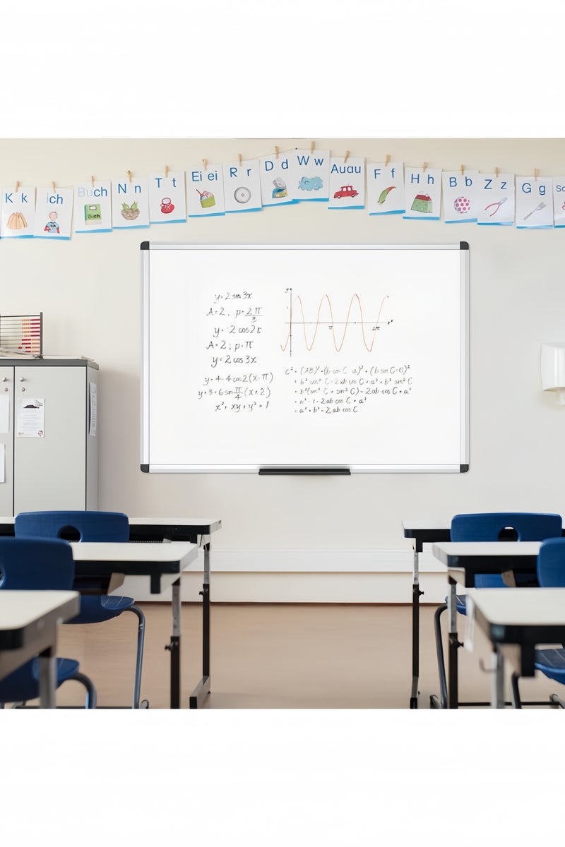 GGEROU Magnetic Dry Erase Whiteboard Wall Mounted White Board for Meeting, Planning, Displaying 45×60cm - Image 2