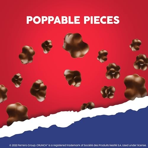 Crunch Buncha CRUNCH Candy, Pieces of Milk Chocolate with Crisped Rice, 12 Pack Movie Theater Concession Boxes, 3.7 oz Each - Image 3