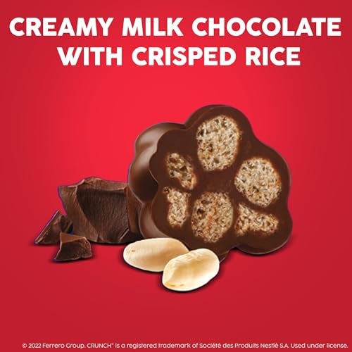 Crunch Buncha CRUNCH Candy, Pieces of Milk Chocolate with Crisped Rice, 12 Pack Movie Theater Concession Boxes, 3.7 oz Each - Image 4