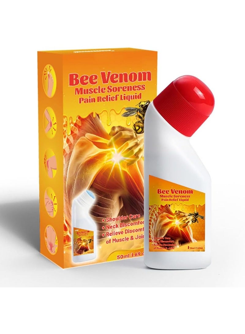 سوميفون مستحلب سم النحل لعلاج آلام العظام، كريم سم النحل لعلاج آلام المفاصل والعظام، مستحلب سم النحل لعلاج المفاصل والعظام من نيوزيلندا، جل سم النحل لتسكين آلام المفاصل، الرقبة، الخصر، الساق - Image 1