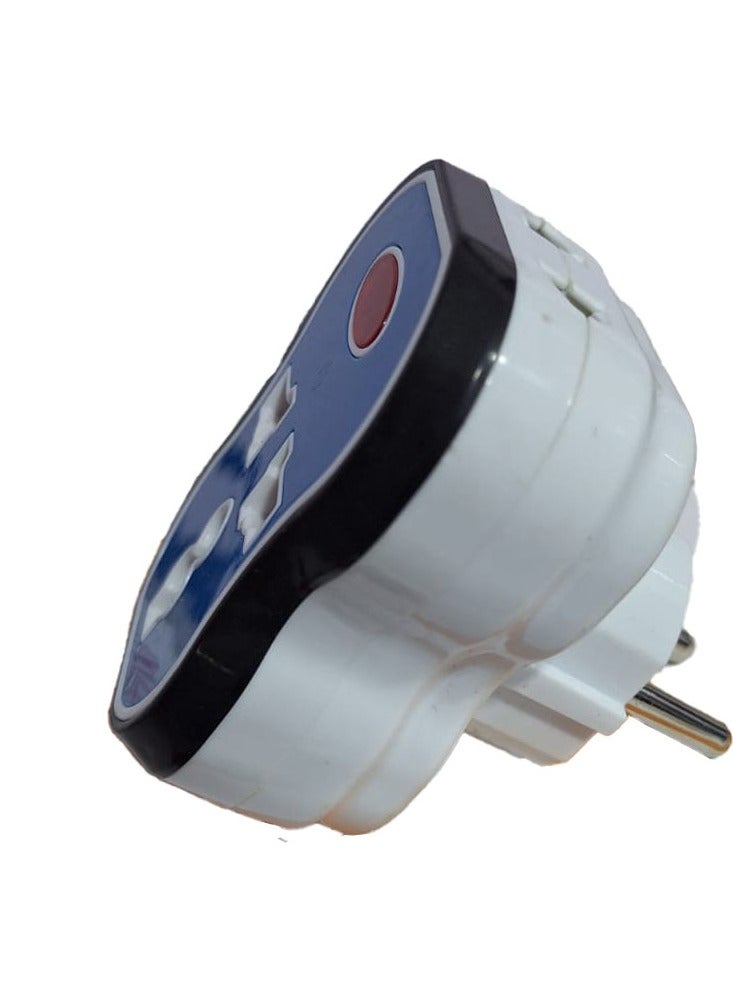 Electrical socket, 10-16 amps, 250 volts, with 3 outlets, easy to use in residential apartments, factories, and workshops - Image 3