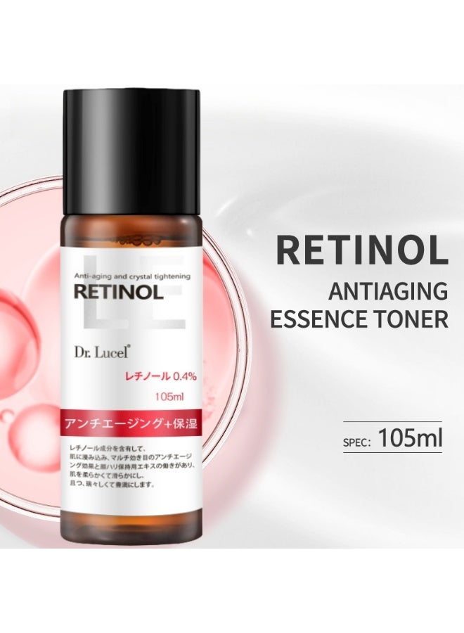 Dr. Lucel سيروم ريتينول مضاد للتجاعيد بتركيز 0.4% | يُعزز تجديد الكولاجين، يُقلل الخطوط الدقيقة، ويُشد البشرة، 105 مل - Image 1