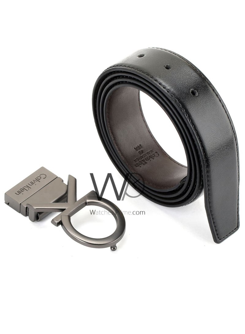 Calvin Klein Jeans Calvin Klein men's black wallet and belt set - Image 5