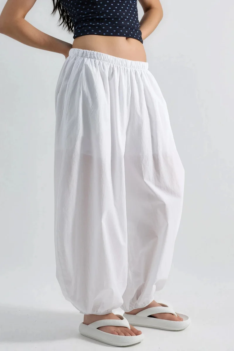 بوسيم BUSEM Elastic Waist Balloon Pants