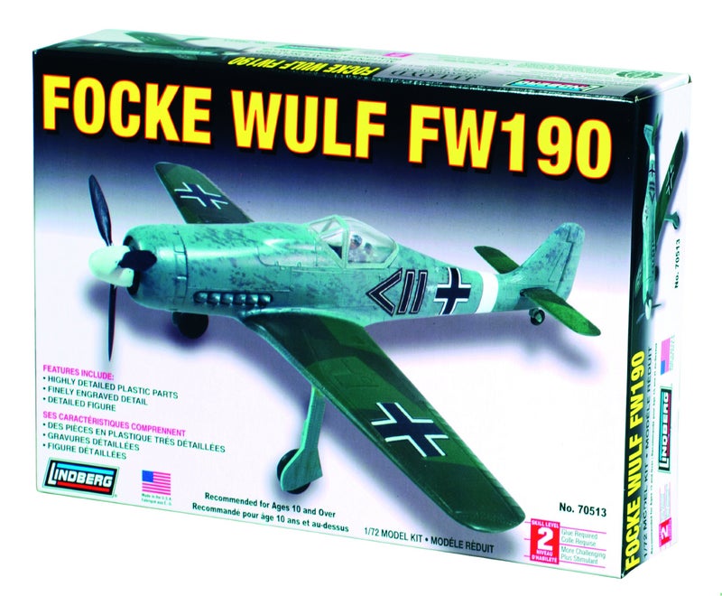 Platz Lindberg 1:72 Scale Focke Wulf FW-190 - Image 3