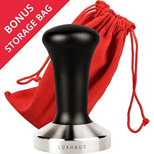 LuxHaus 58mm Espresso Tamper - Premium Barista Coffee Tamper with 100% Flat Stainless Steel Base - Image 3