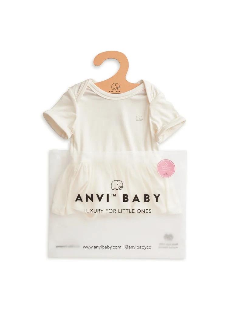 Anvi Baby Ruffled Knit Dress