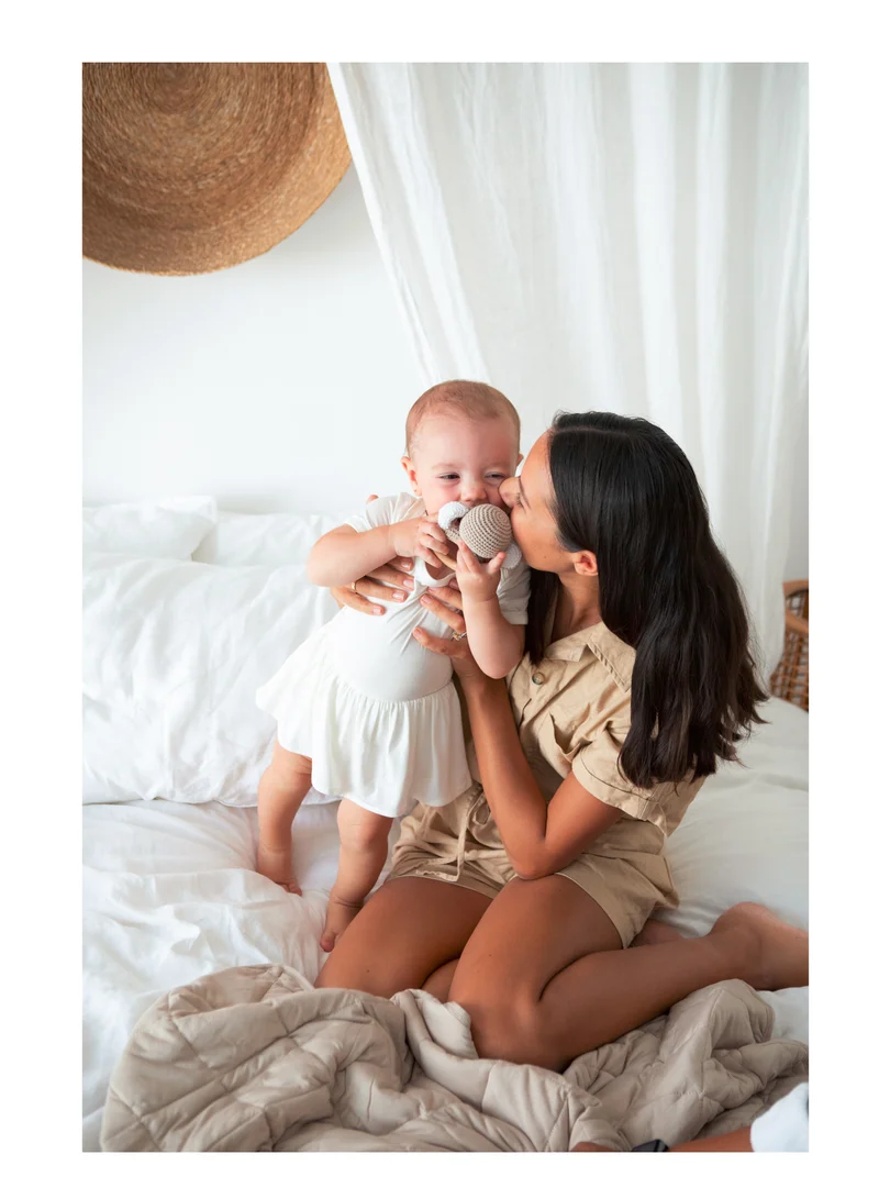Anvi Baby Ruffled Knit Dress