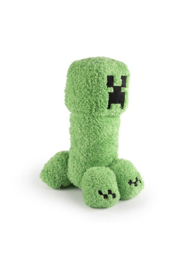 Jay Franco Minecraft Plush Pillow Buddy - Soft Plushie Stuffed Pillow, 19 Inches, Green - Creeper 03 - Image 2