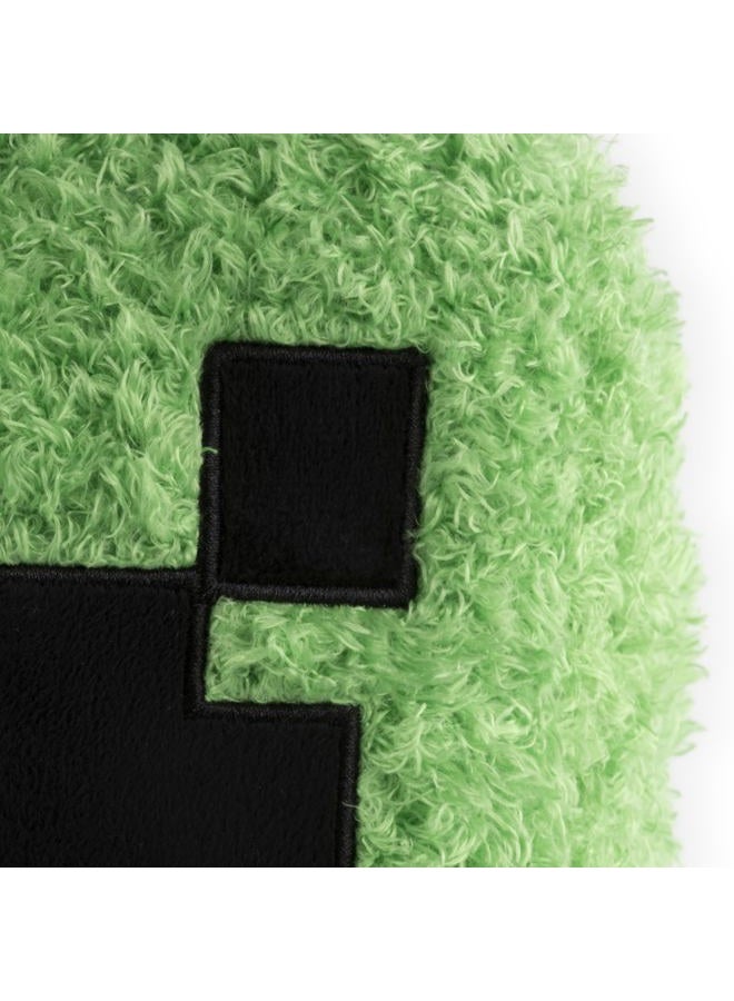 Jay Franco Minecraft Plush Pillow Buddy - Soft Plushie Stuffed Pillow, 19 Inches, Green - Creeper 03 - Image 4