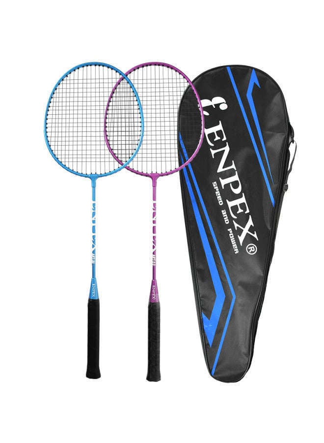 Enpex Badminton Racket Set, Durable For Students And Adults, Art-50, With 101-3 Shuttles - Image 3