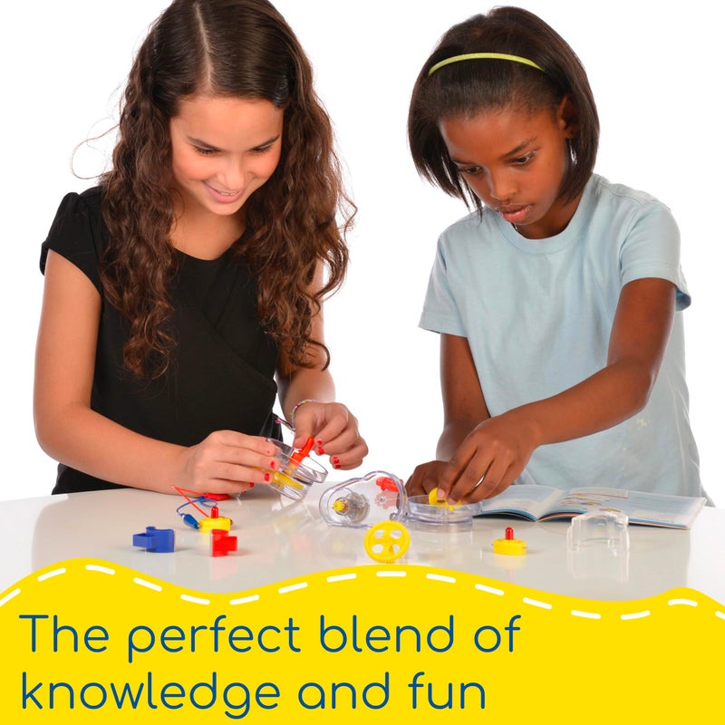 Thames & Kosmos Motors & Generators Science Kit | 25 Guided STEM Experiment Lessons | 48 Page Color Student Guide | Grades 3-6 | Ages 8+ | Play & Learn | Parents' Choice Silver Award Winner - Image 4