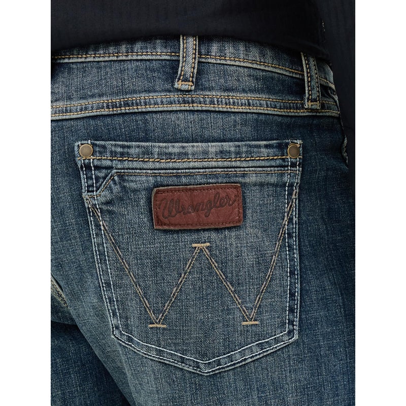 Wrangler Retro Slim Fit Boot Cut Jean, Layton, 34W x 30L - Image 3