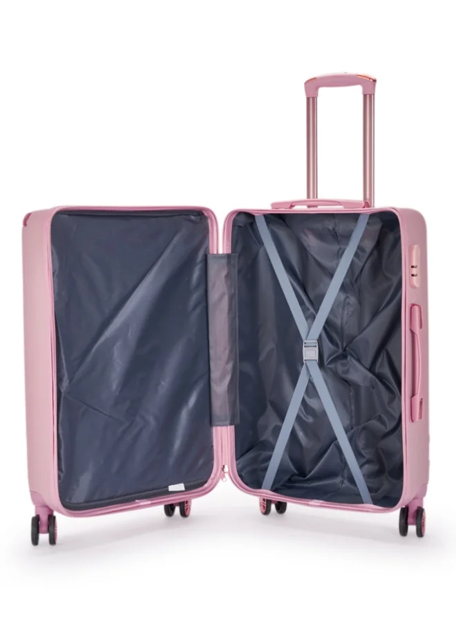 LIMRA A travel bag set consisting of 6 luggage bags Pink color, size 32"/28"/24"/20"/15"/12 inches
