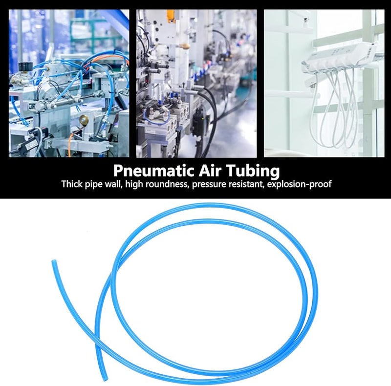 Blue Pneumatic Hose Flexible Air Compressor TPU Tube Pipe High Pressure OD16xID12 5m - Image 5