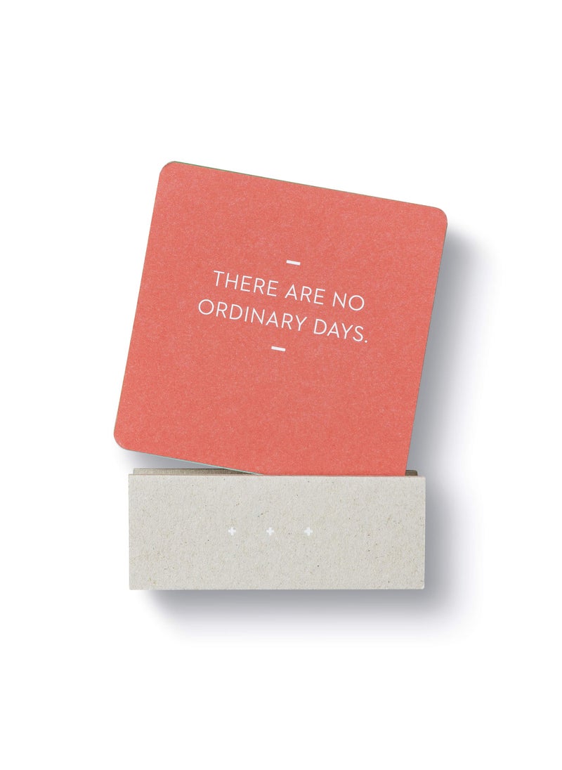 Compendium Motto of the Day Card Set by Compendium: 76 unique and inspiring statements with a desktop stand  - Image 4