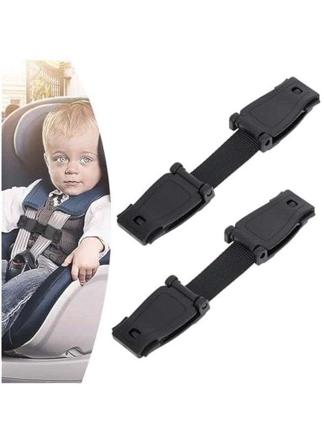 Gonice Anti Escape Car Seat Strap Baby Harness Chest Clip, 2Pcs Baby Safety Strap Prevent Children/Kids Taking Their Arms Out of Child Car Seat/High Chairs/Strollers/Baby  - Image 1
