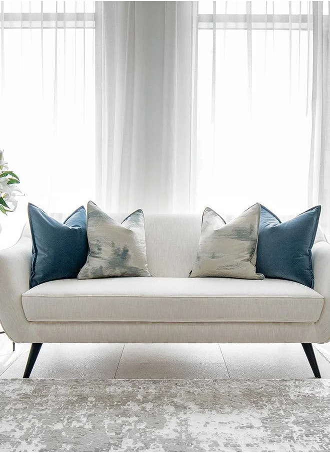 KNOT HOME Cushion Francine Bundle (with filler) Pillow Knot Home Cover Set for Modern Sofa Contemporary Living Room Bedroom and Office Soft Washable