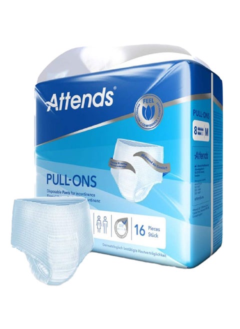 Pull On 8 Medium - 33461 16 Pieces