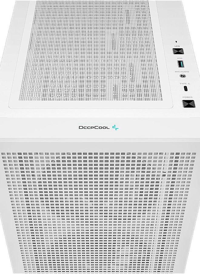 DEEPCOOL - CH560 Digital Mid-Tower Computer Case/Gaming Cabinet - White | Support Mini-ITX/Micro-ATX/ATX/E-ATX | Pre-Installed 3 x 140mm ARGB Front and 1 x 120mm ARGB Rear Fan- R-CH560-WHAPE4D-G-1 - Image 1